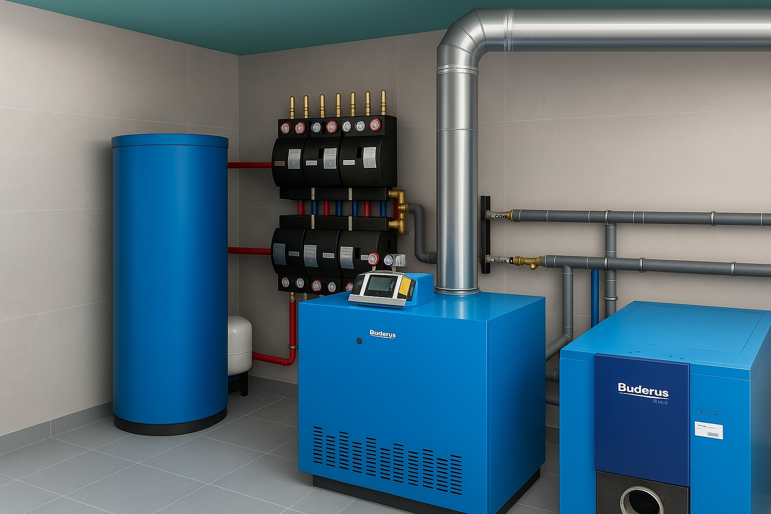 Различные виды топлива для отопления - дизель и газ Различные виды топлива для отопления - дизель и газ